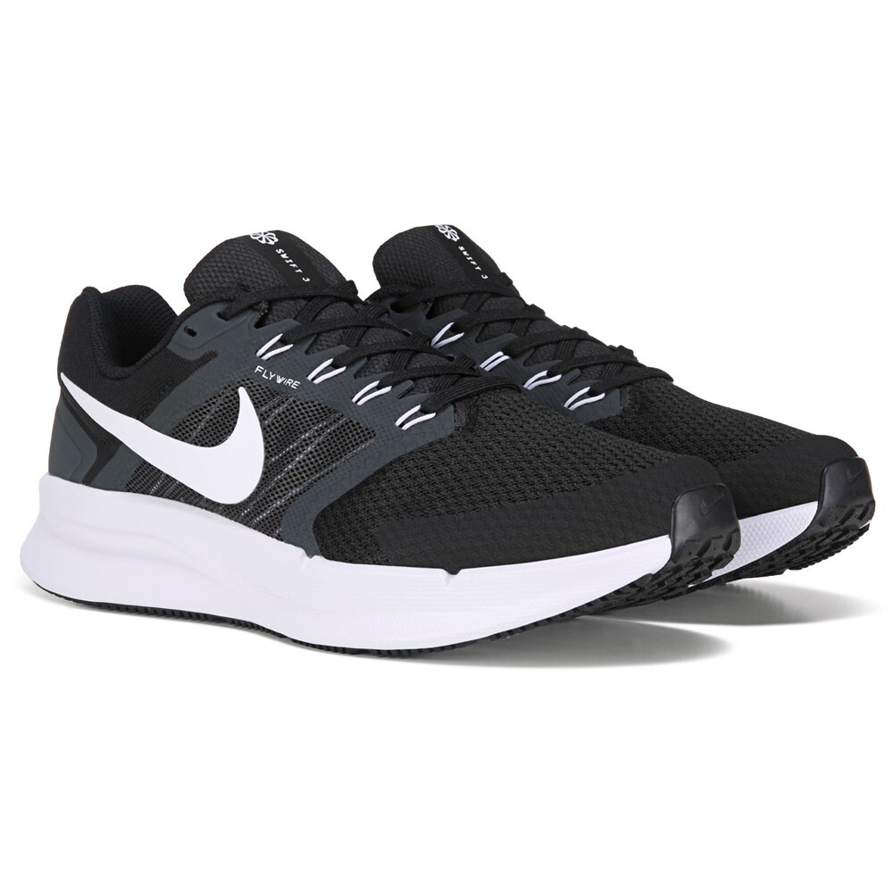 

Мужские беговые кроссовки Run Swift 3 среднего/широкого размера Nike, черный