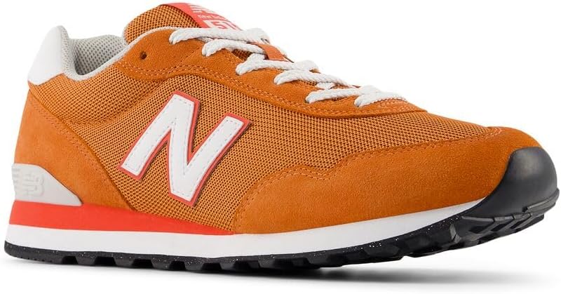 Кроссовки New Balance 515 V3 для мужчин, белый/оранжевый — фото 4