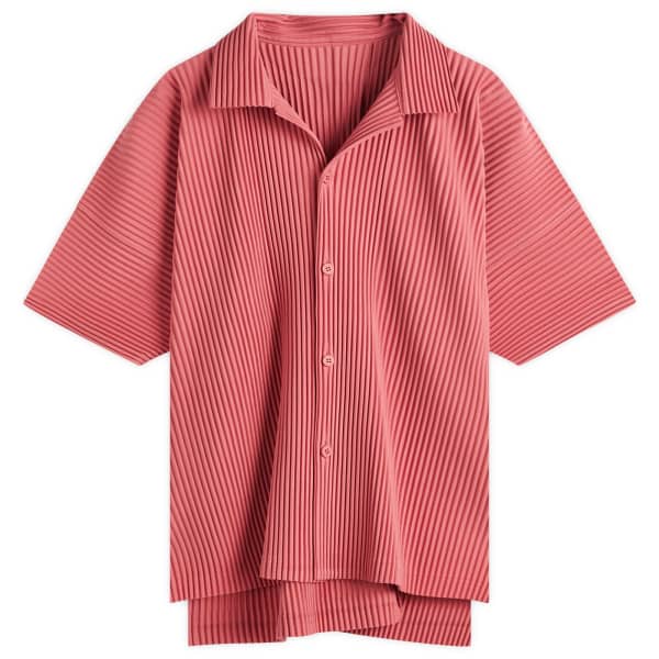 

Плиссированная рубашка для отпуска Homme Plissé Issey Miyake, красный