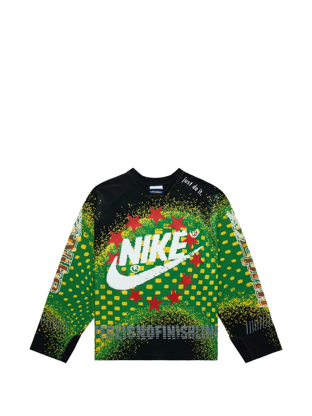 Толстовка с изображением кактуса Ai Nike, зеленый