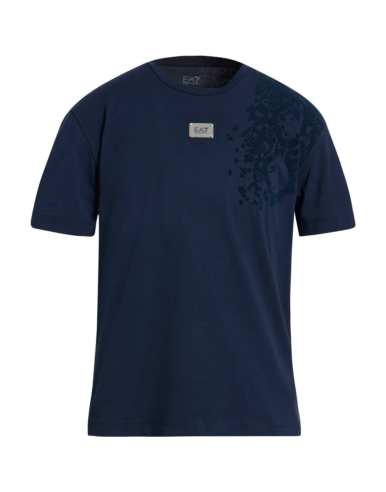 

Футболка Ea7, темно-синий