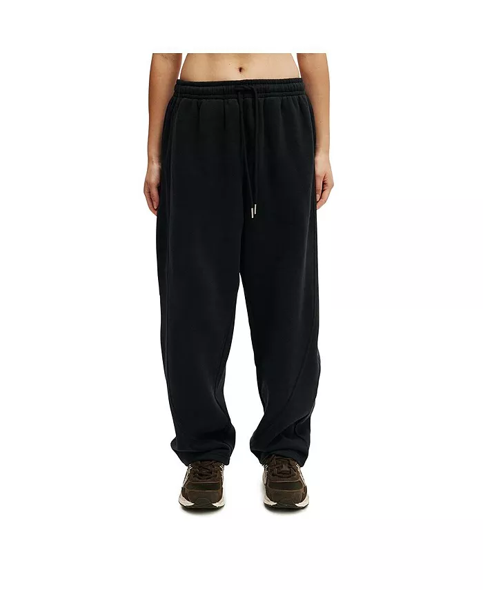 

Женские спортивные брюки Active Plush Essential Barrel COTTON ON, черный
