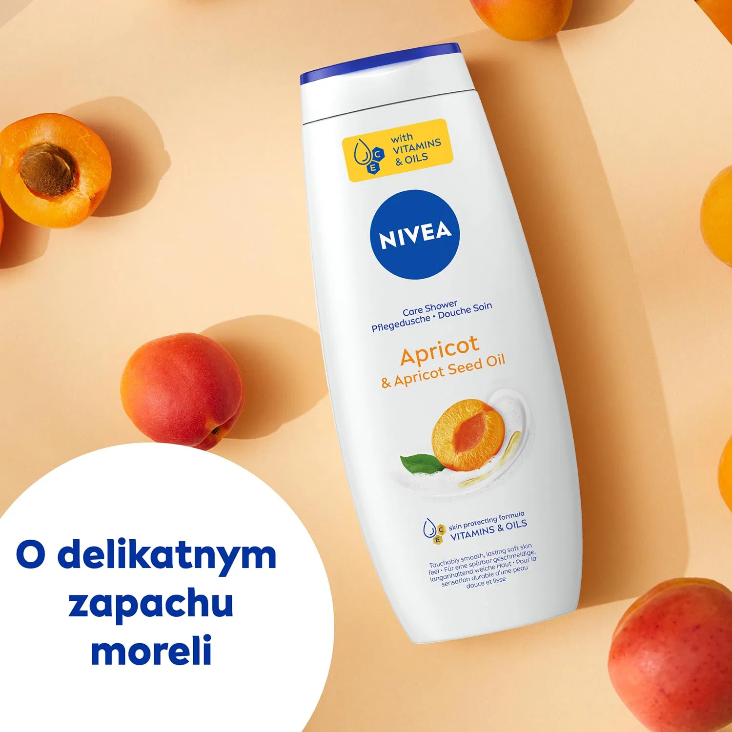 Гель для душа NIVEA с абрикосом и маслом абрикосовых косточек Nivea — фото 2