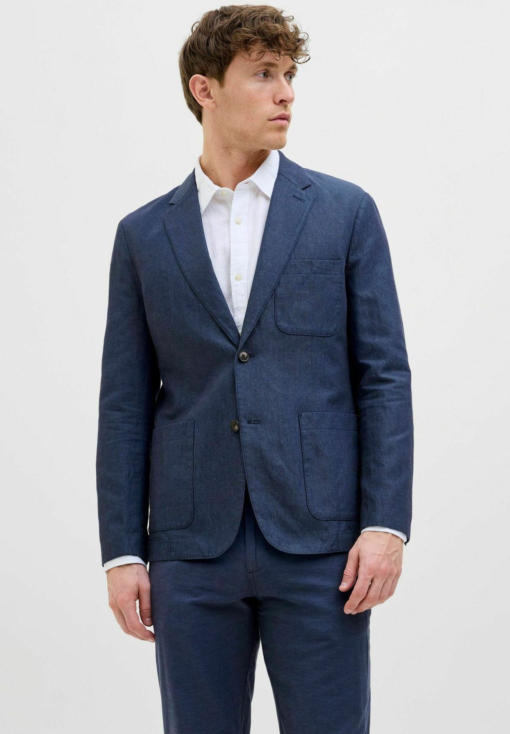 

Пиджак-блейзер JPRCCARON Jack & Jones PREMIUM, темно-синий