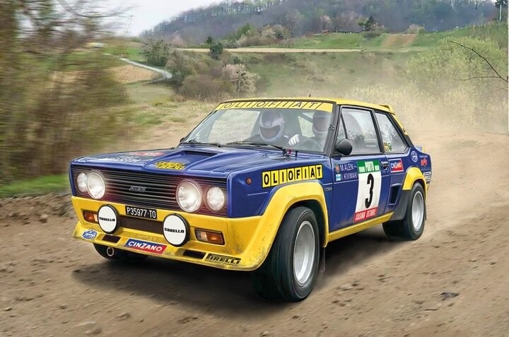 

Fiat 131 Abarth Rally OLIOFIAT, Italeri 3667