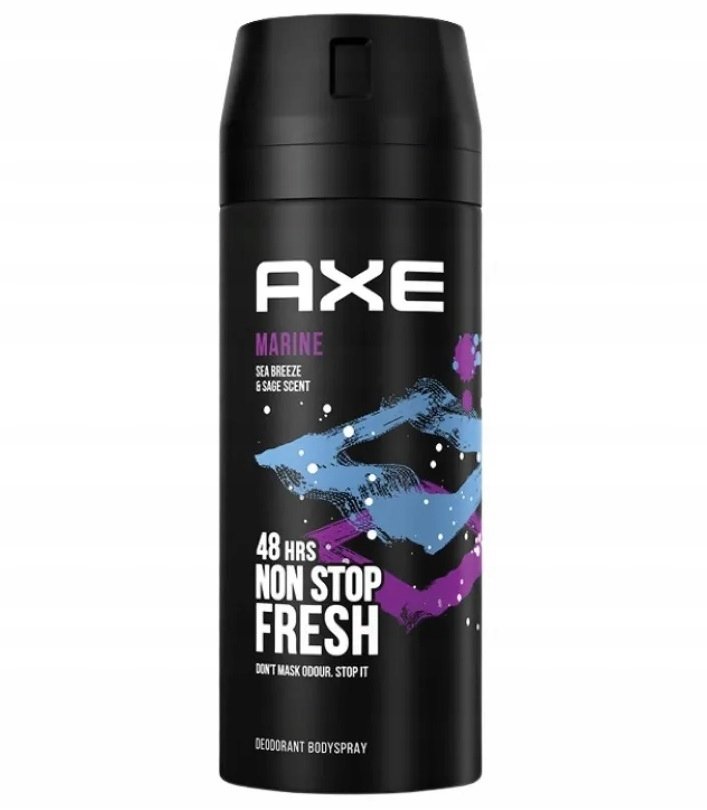 

Axe Marine 48 H NON STOP FRESH - ДЕЗОДОРАНТ AXE - 150 мл Inna marka
