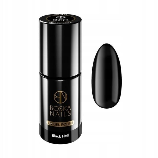 

Гибридный лак Black Hell Boska Nails