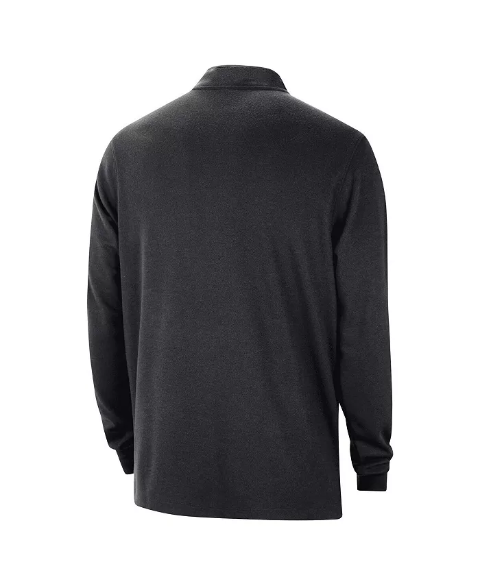Толстовка Men's Black San Antonio Spurs 2024/25 Courtside Performance Half-Zip Top Nike — фото 3