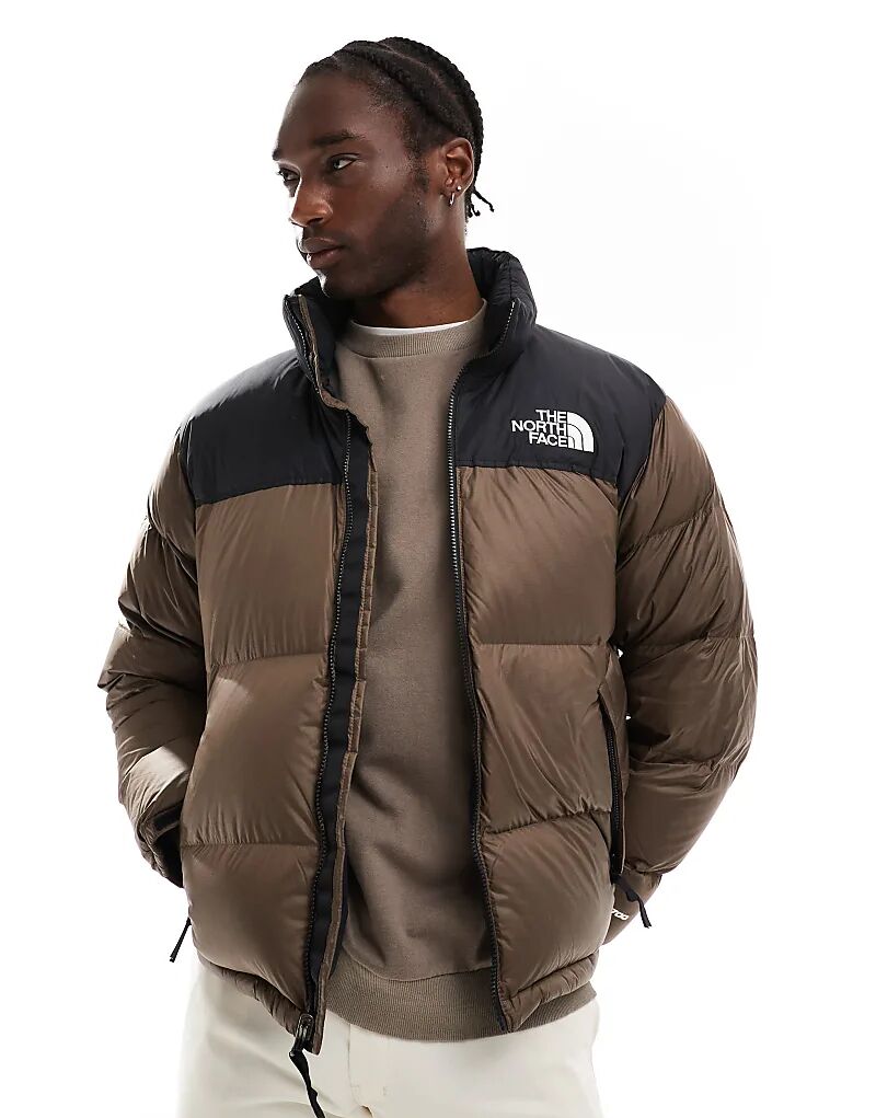 

Ретро-пуховик Nuptse коричневого цвета The North Face