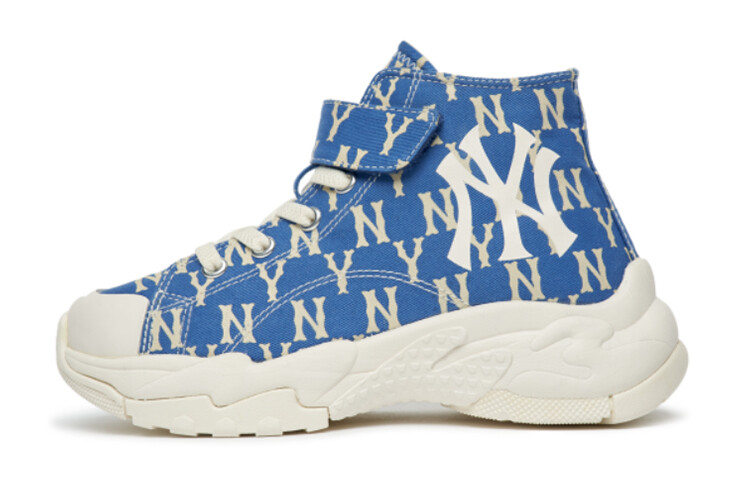 

Детские кроссовки Chunky High Lifestyle Shoes Kids High-top Blue Mlb