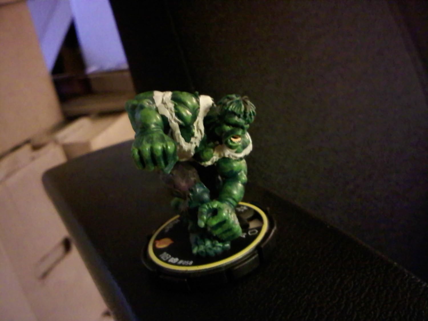 

2003 - Wiz Kids LLC / Marvel - Hero Clix - The Hulk Figure - 103/ 058 - Yellow Ring - Limited Edition - New - Selaed - Collectible (Marvel Comics)