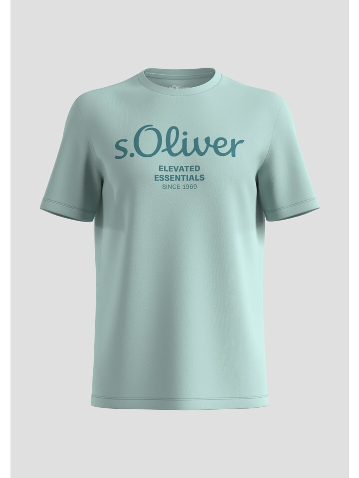 

Футболка s.Oliver, зеленый