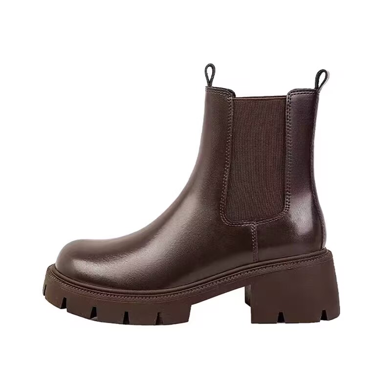 Xingdiman Коричневые женские Chelsea Boots, цвет Brown