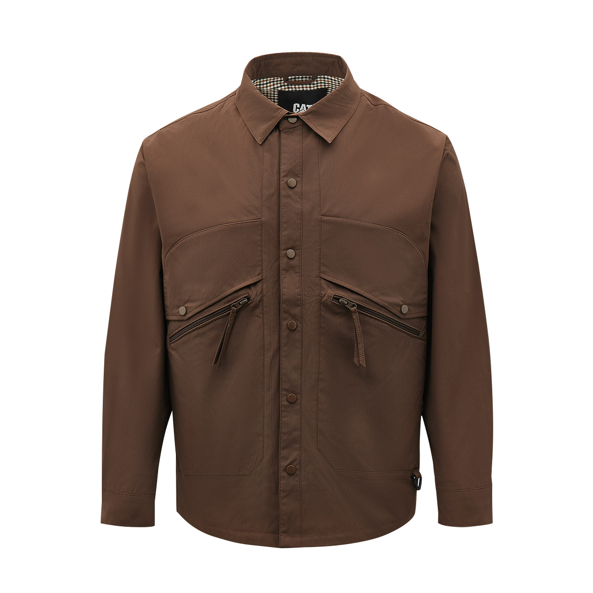 

Куртка мужская Lapel Thickened Others CAT, коричневый