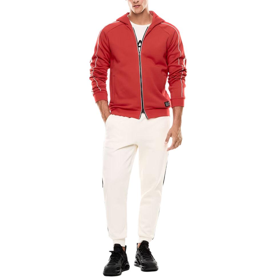 Толстовка EA7 для мужчин EMPORIO ARMANI, red — фото 2