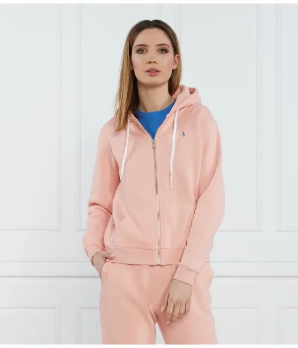 Толстовка classic fit Polo Ralph Lauren, персиковый — фото 3