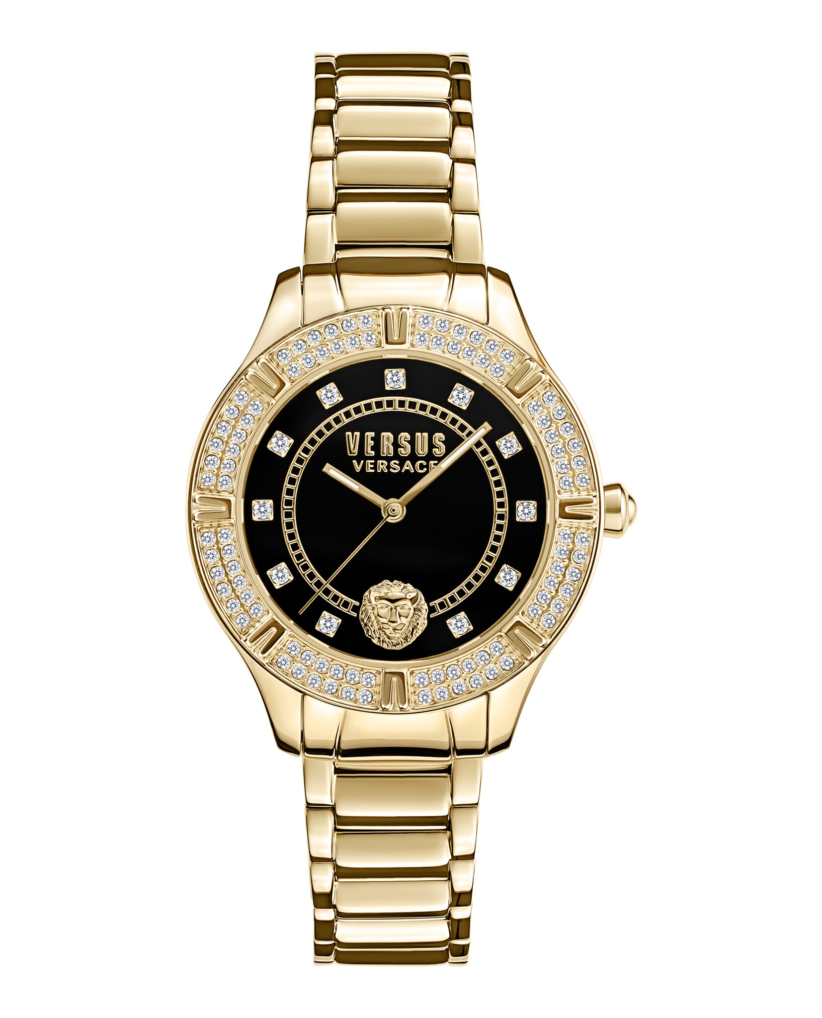 

Часы Canton Road Crystal Versus Versace, цвет gold/ip yellow gold/black