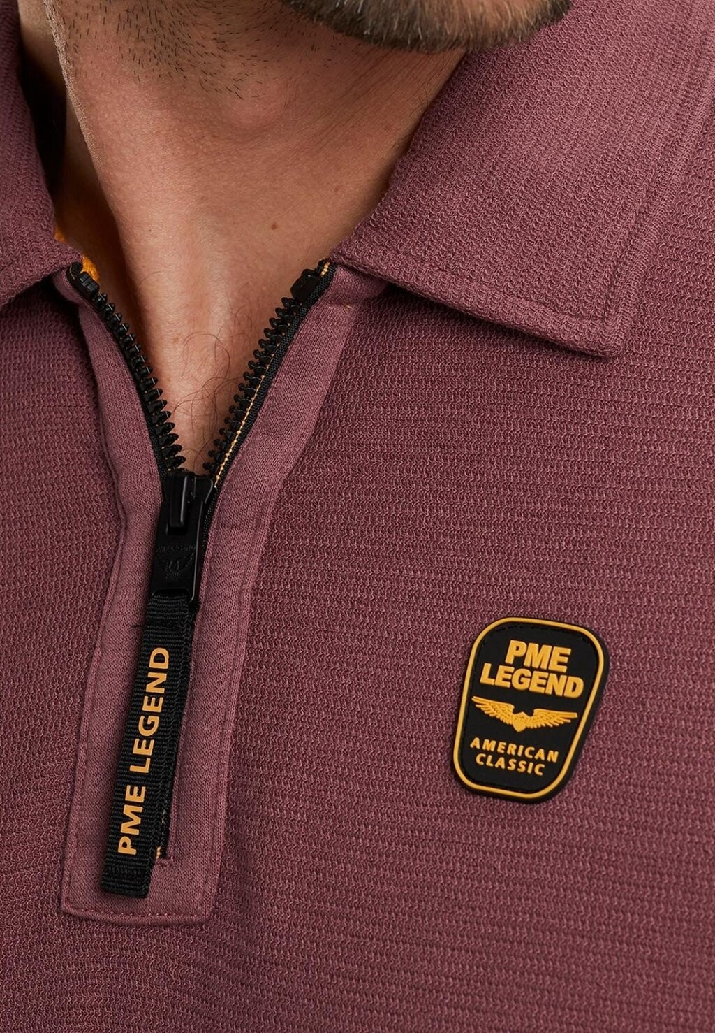 

Рубашка поло MIT REISSVERSCHLUSS PME Legend, фиолетовый