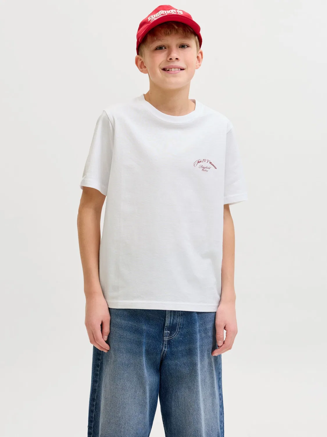Футболка Jack & Jones Junior, White — фото 3