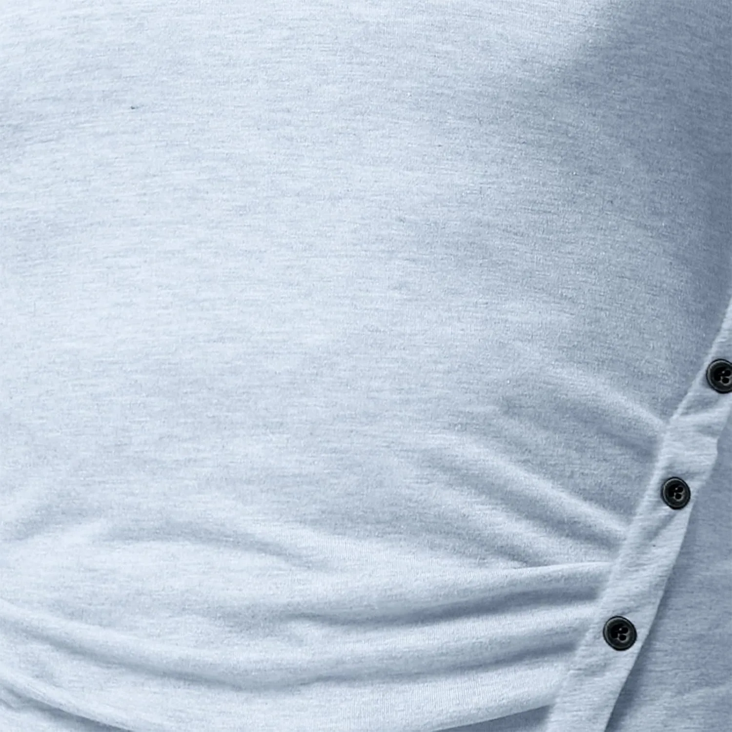 Мужская футболка с длинным рукавом Slim Fitted V-образным вырезом — фото 3