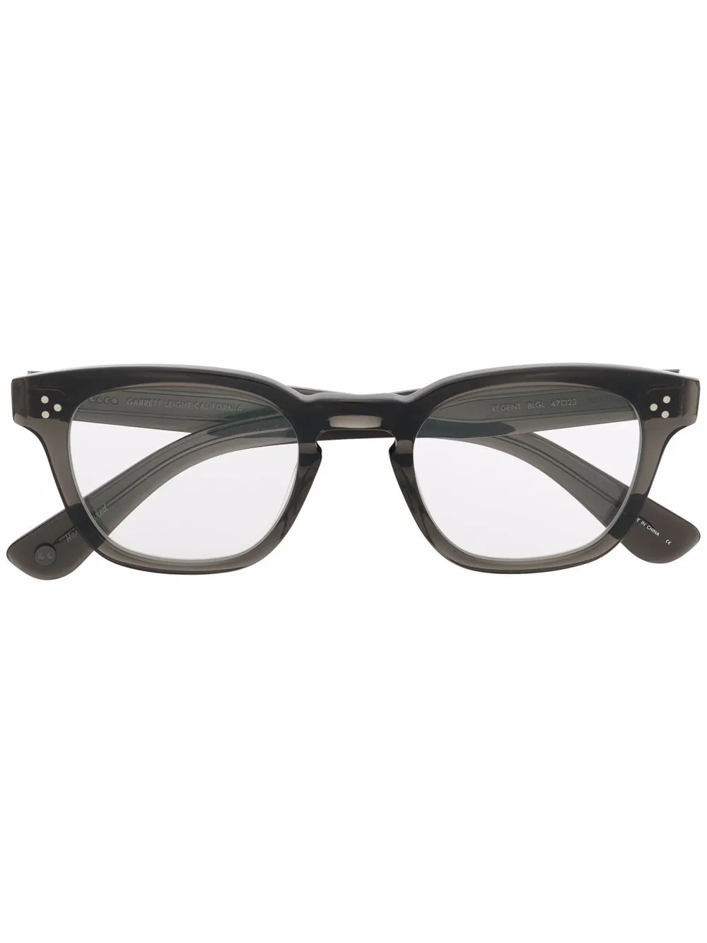 

Очки Regent Garrett Leight, зеленый