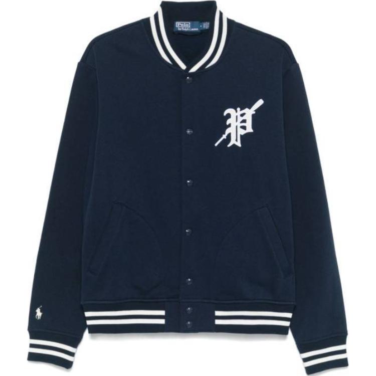 

Polo Ralph Lauren Куртка-бомбер с нашивкой логотипа, Marine Blue