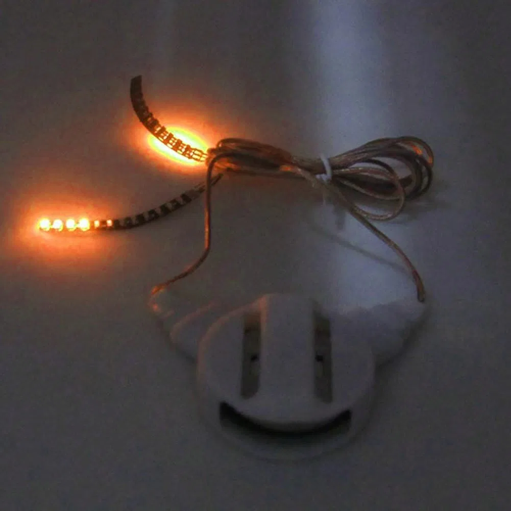 LED-ресницы с подсветкой TAH, оранжевый