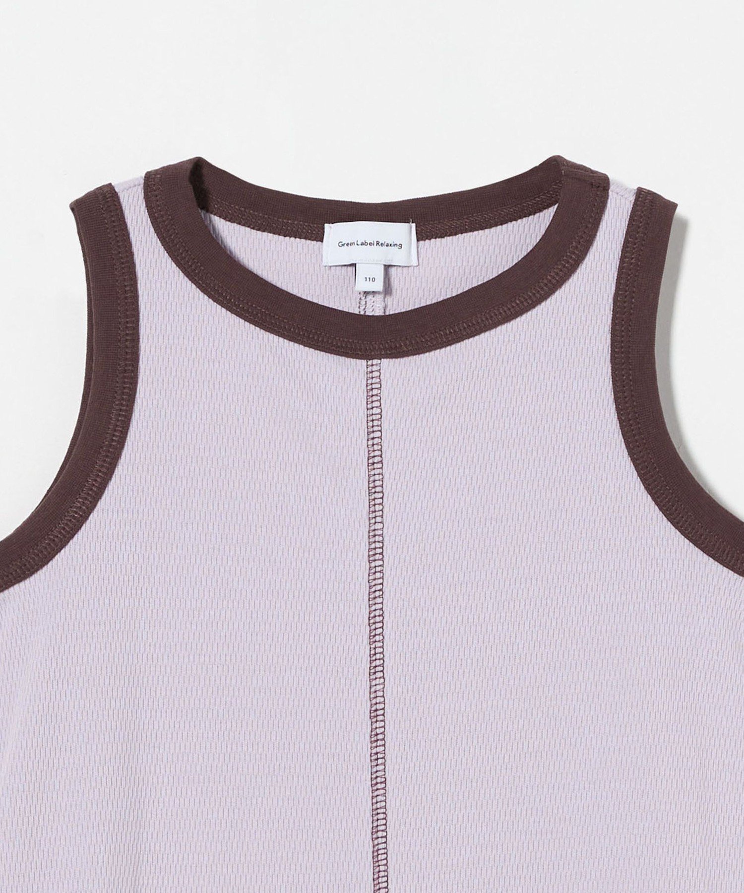 Платье с американским рукавом / Детское 100-160 см United Arrows Green Label Relaxing, LILAC — фото 2