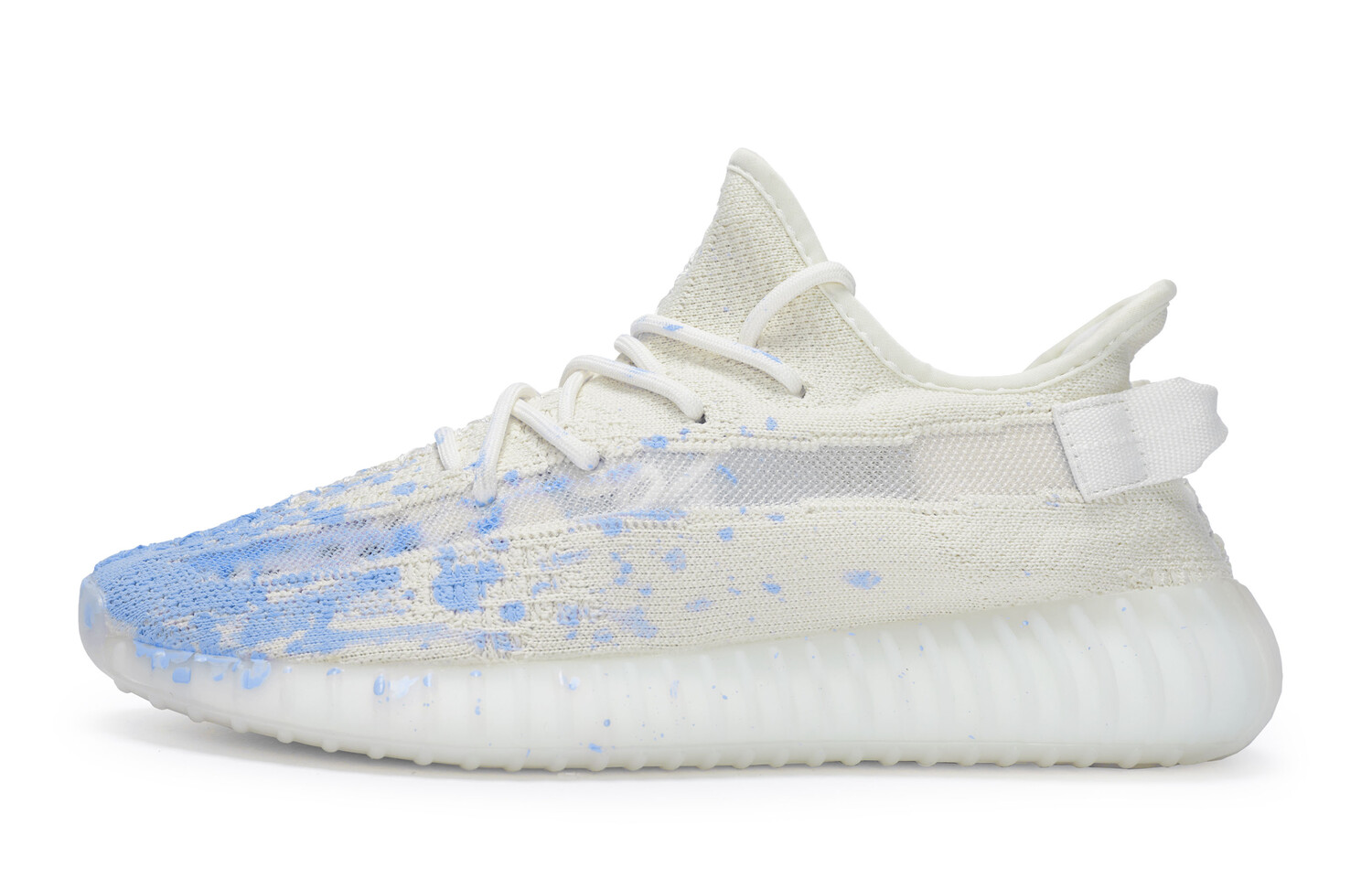 Кроссовки adidas originals Yeezy Boost 350 V2 Lifestyle Shoes Unisex Low-top Blue, белый/синий
