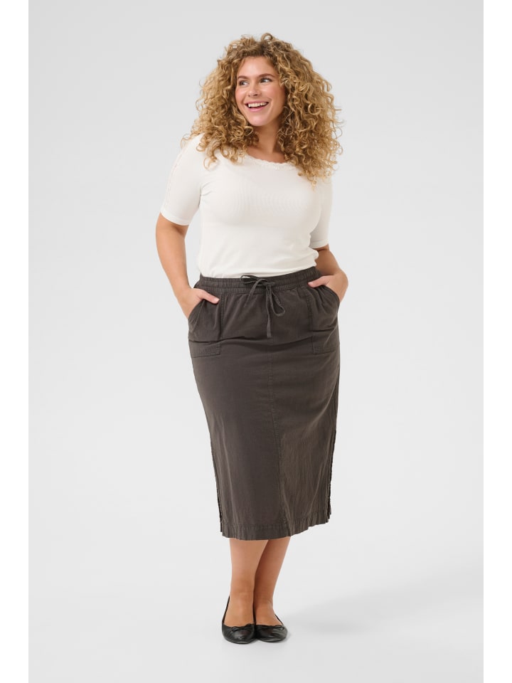 

Юбка до колена KAFFE curve