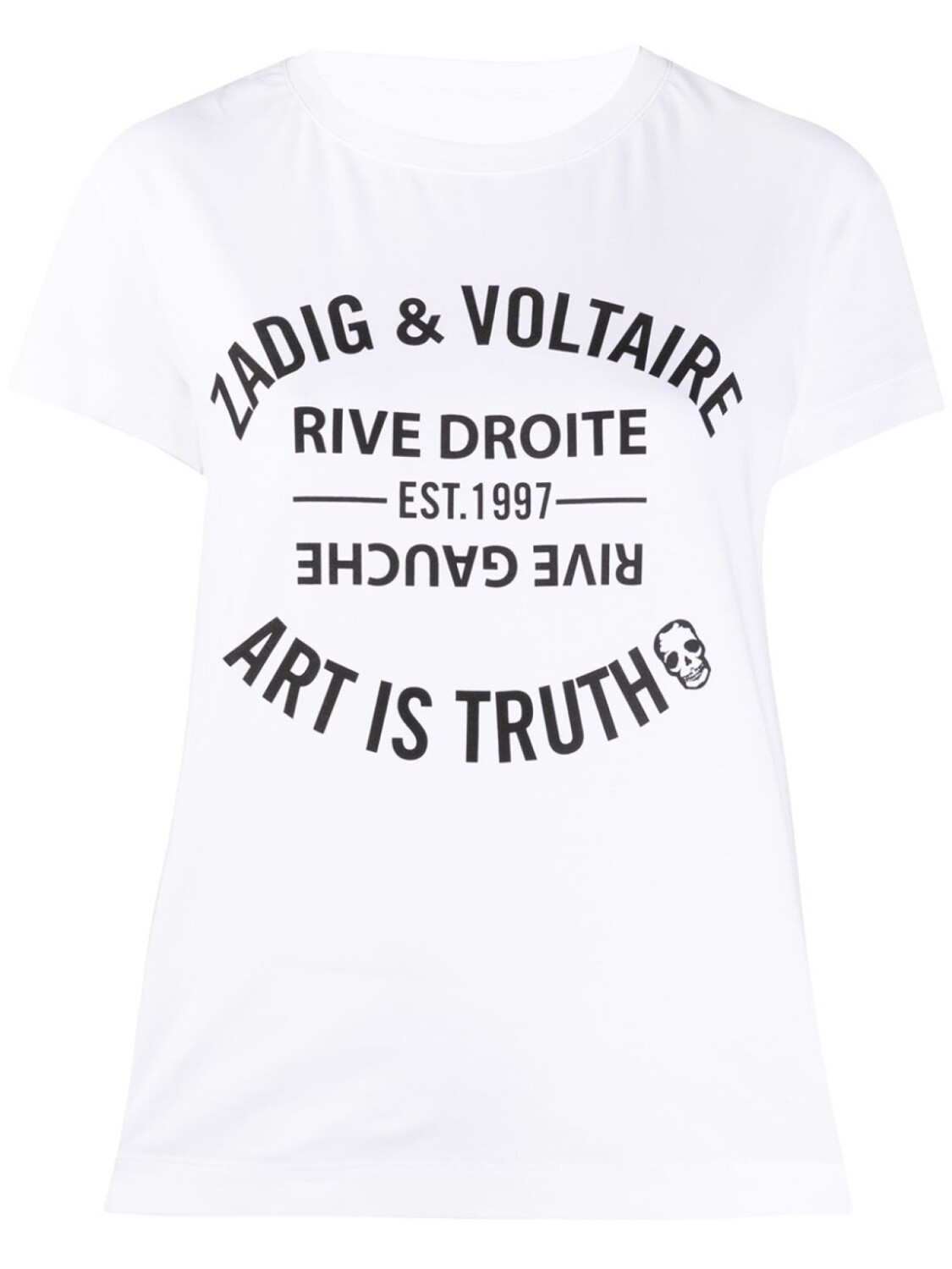 

Zadig&Voltaire футболка Walk Blason с логотипом, белый