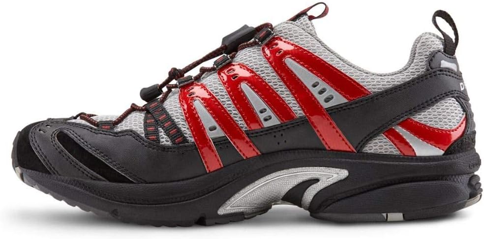 Мужские терапевтические спортивные кроссовки Dr. Comfort Performance, красный — фото 3