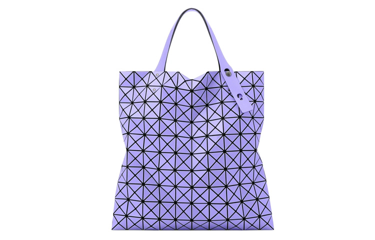 

ISSEY MIYAKE Сумка-шоппер Prism PVC, сумка для ноутбука, женская сумка через плечо, лавандовая