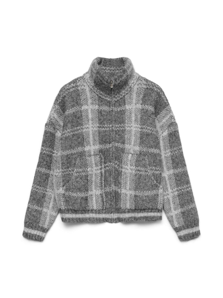 

Vero Moda Кардиган в средне-сером меланжевом цвете