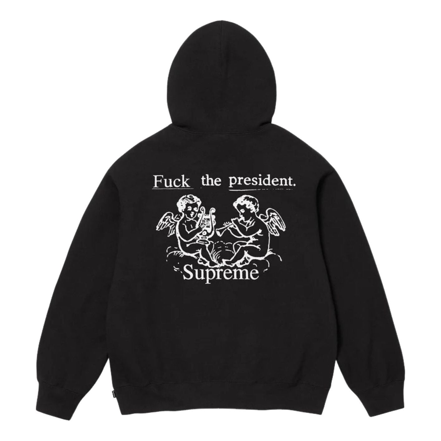 

Толстовка Supreme FW25 President с капюшоном, черная