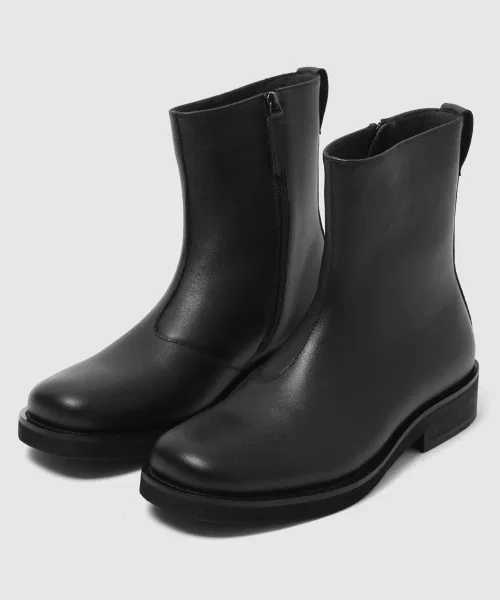Ботинки Gordon Ankle Zip Up WE THE ROAD из натуральной кожи чёрные — фото 3