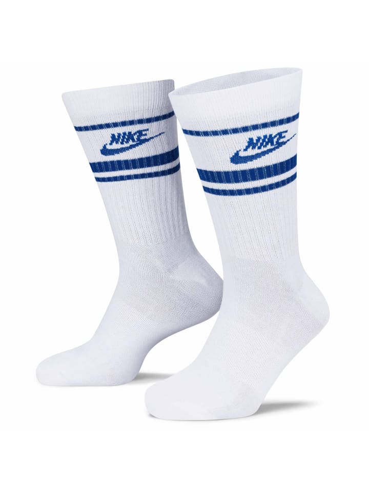 Nike Носки, упаковка из 6 пар, бело-голубые — фото 2