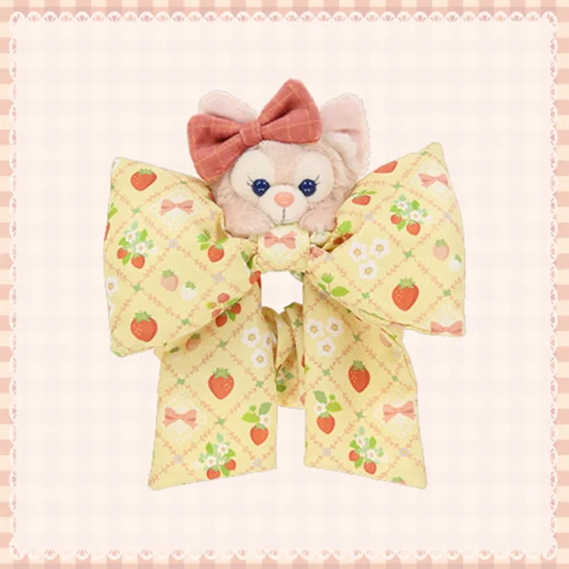 Disney Резинка для волос LinaBell Duffy And Friends в форме сердца из клубничной коллекции — фото 3