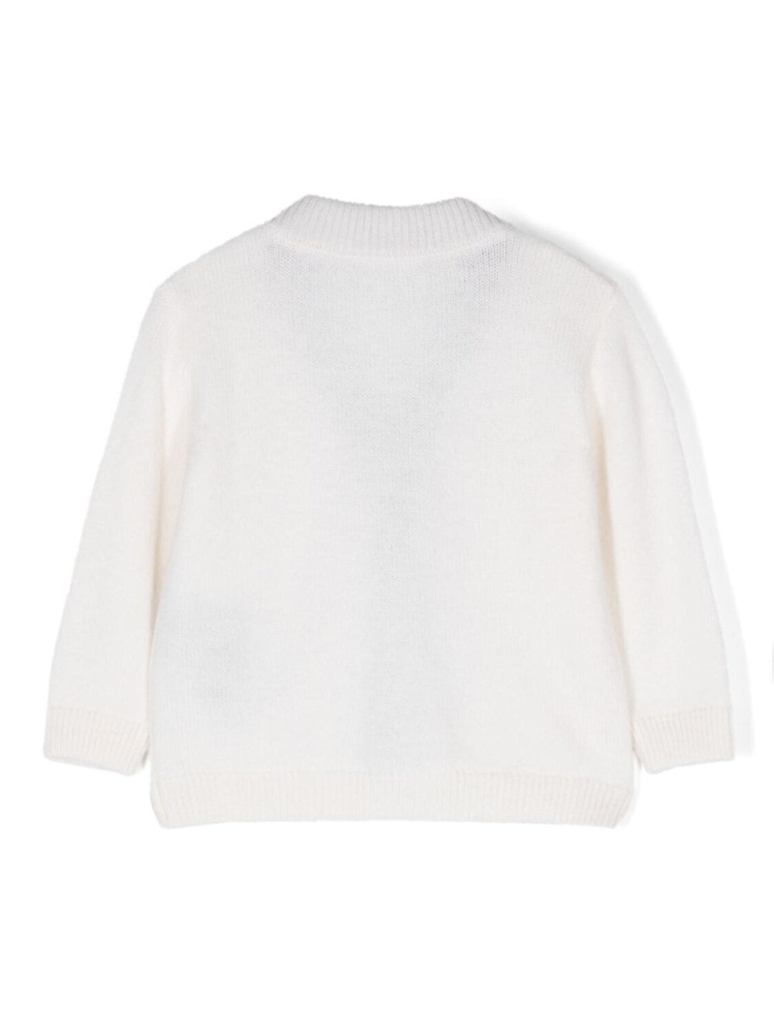 

Balmain Kids кардиган с логотипом, нейтральный цвет