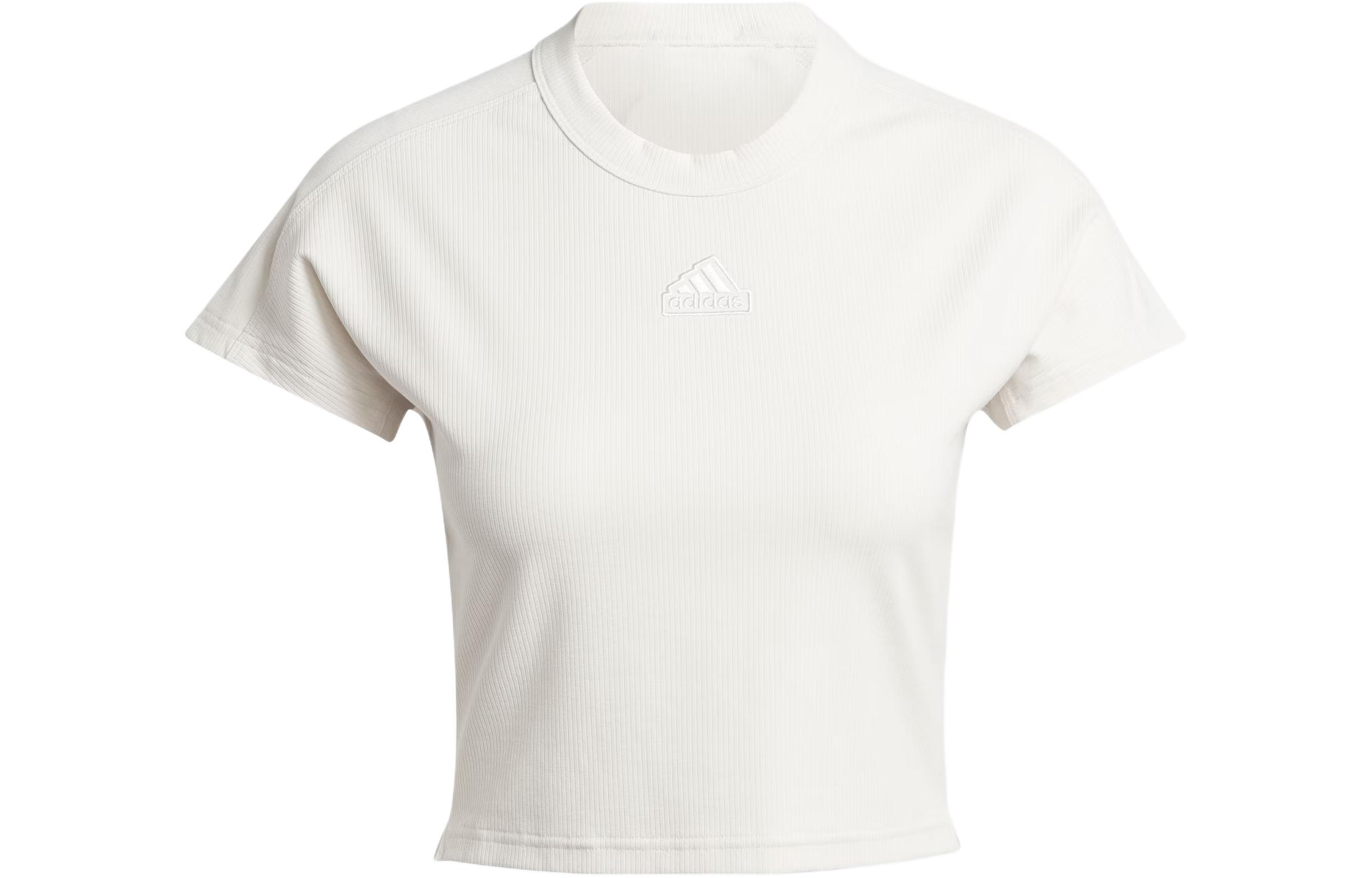 

Футболка женская светло-коричневая Adidas, светло-умбра