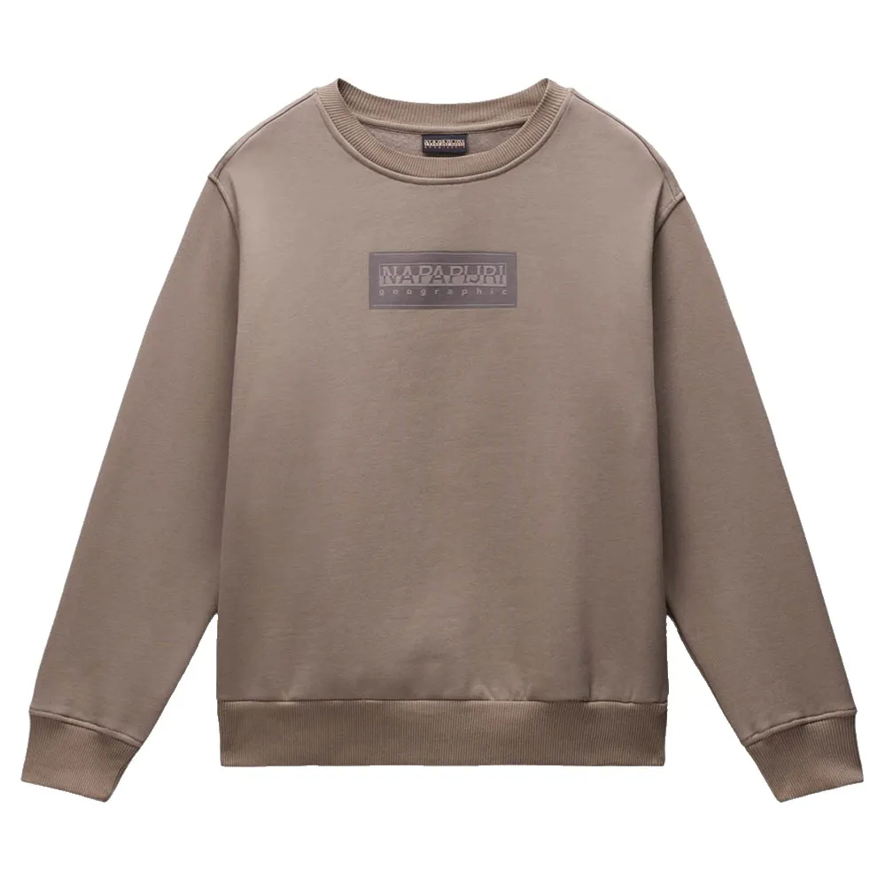 

Толстовка Napapijri Box Logo, коричневый