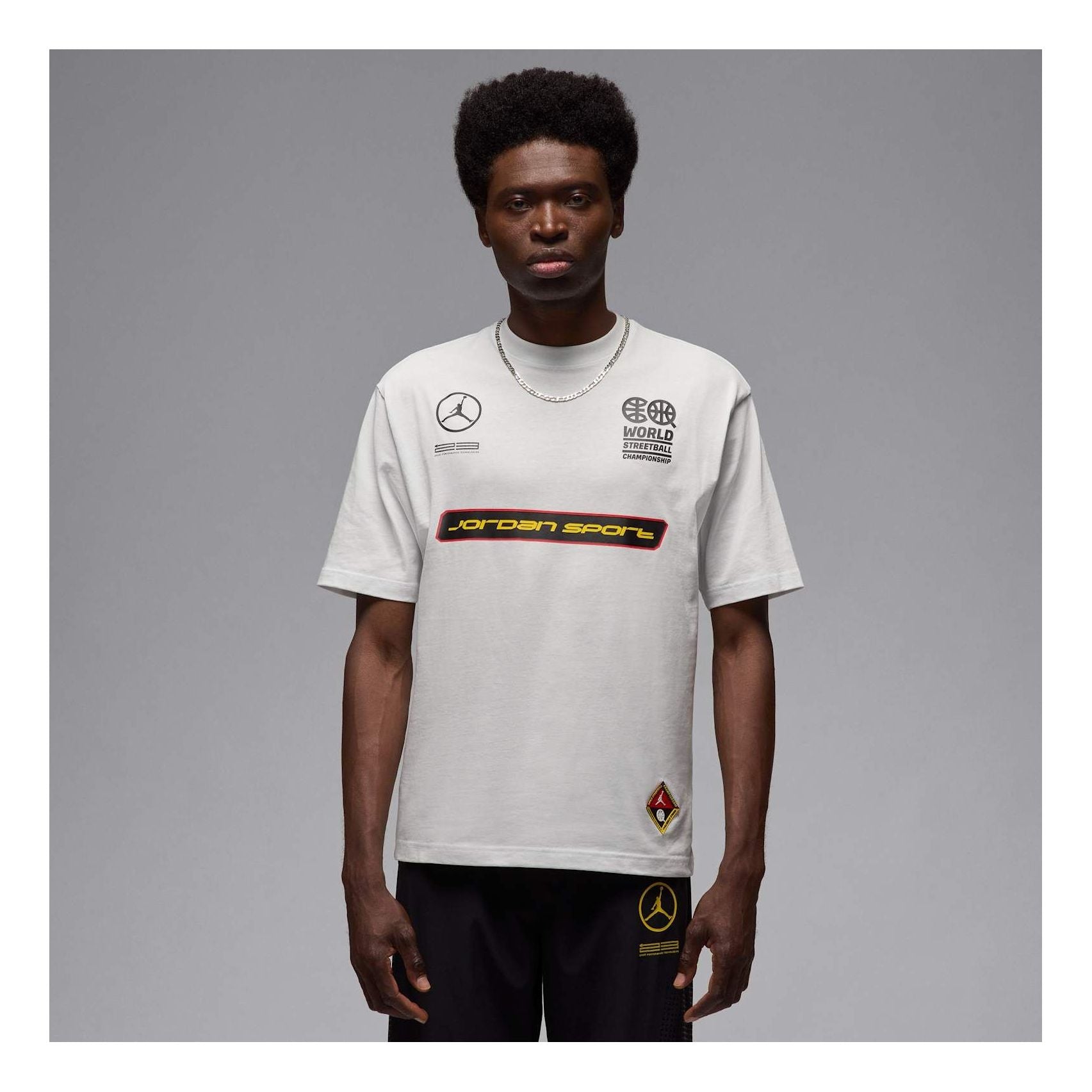 

Футболка Air Jordan x Quai 54 Sport LBR Tee 'White'