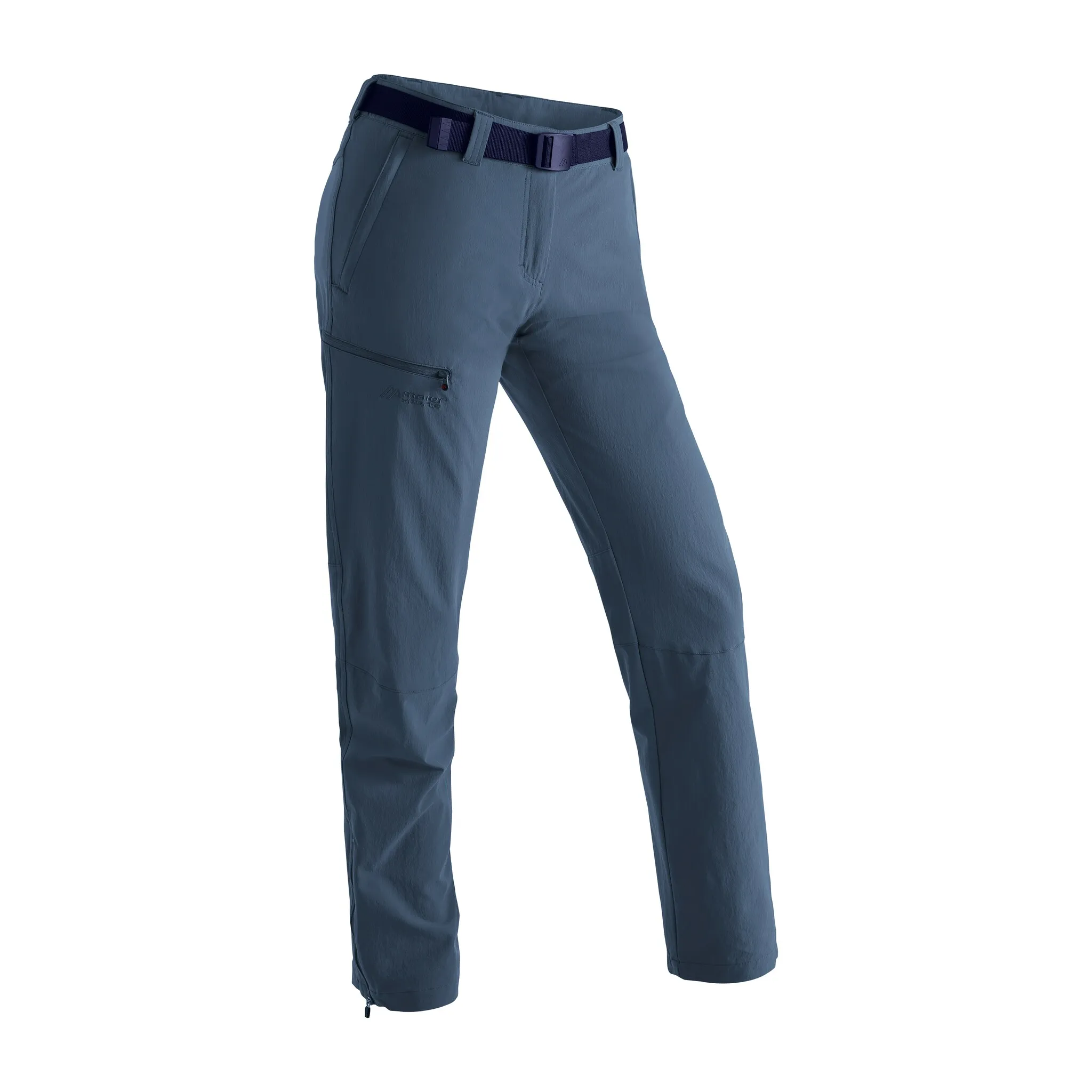 

Функциональные брюки Maier Sports "Inara slim", мужские походные брюки, дышащие уличные брюки, 4 кармана, облегающий крой, джинсовый