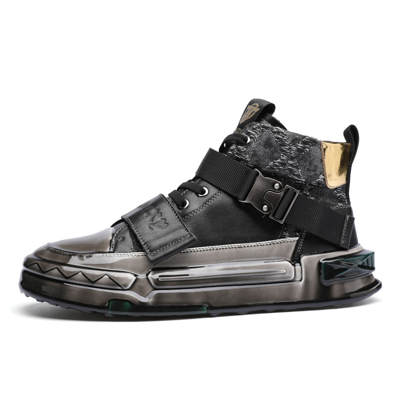 

Высокие скейтерские кроссовки Men's H2, черный