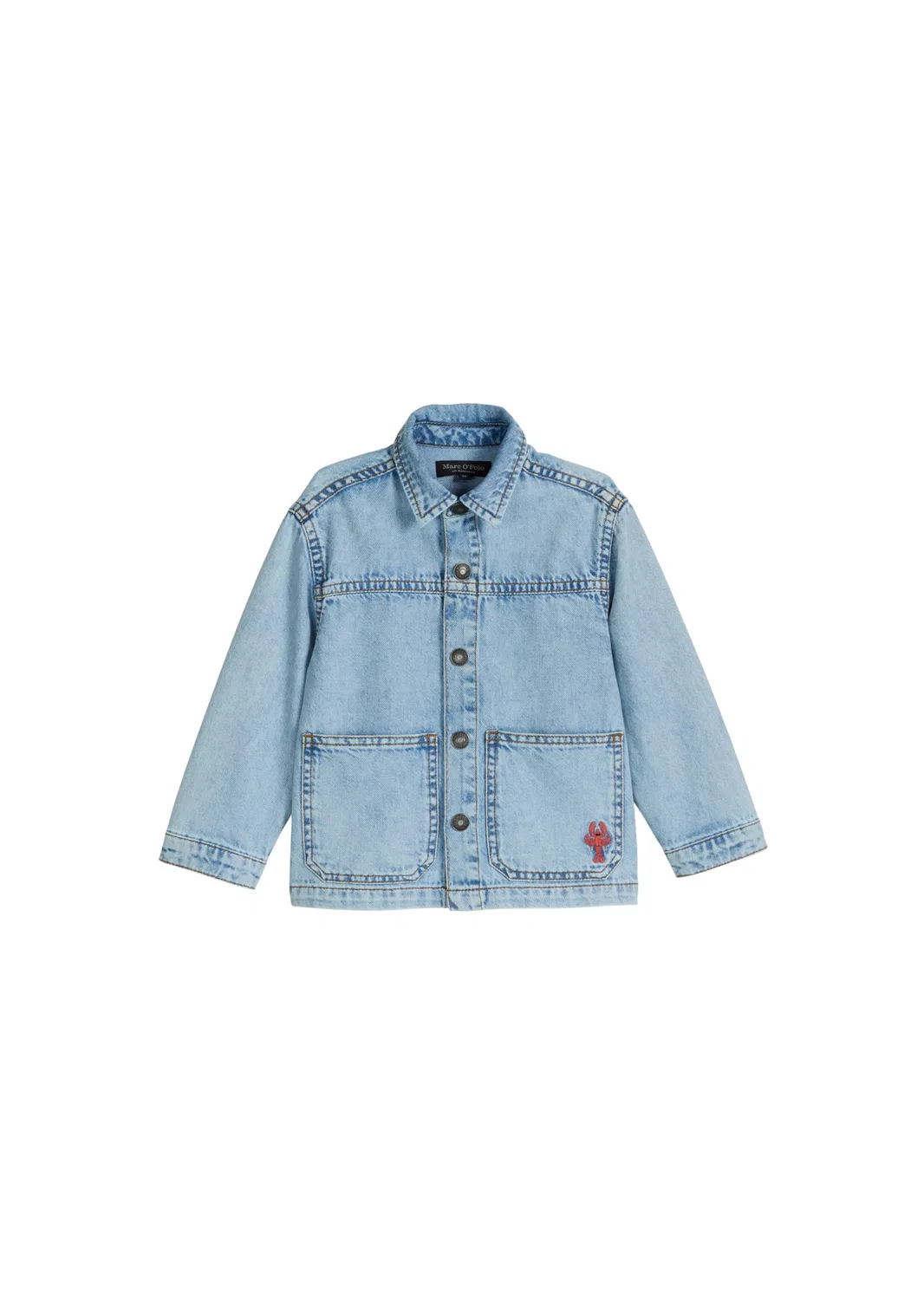 Джинсовая куртка из органического хлопка Marc O'Polo, light blue denim
