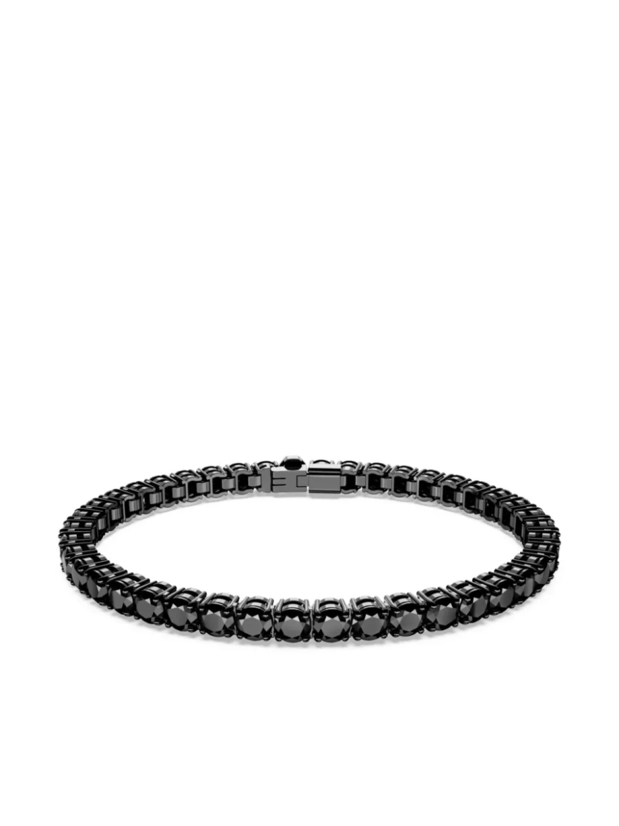 

Теннисный браслет Swarovski Matrix, серый
