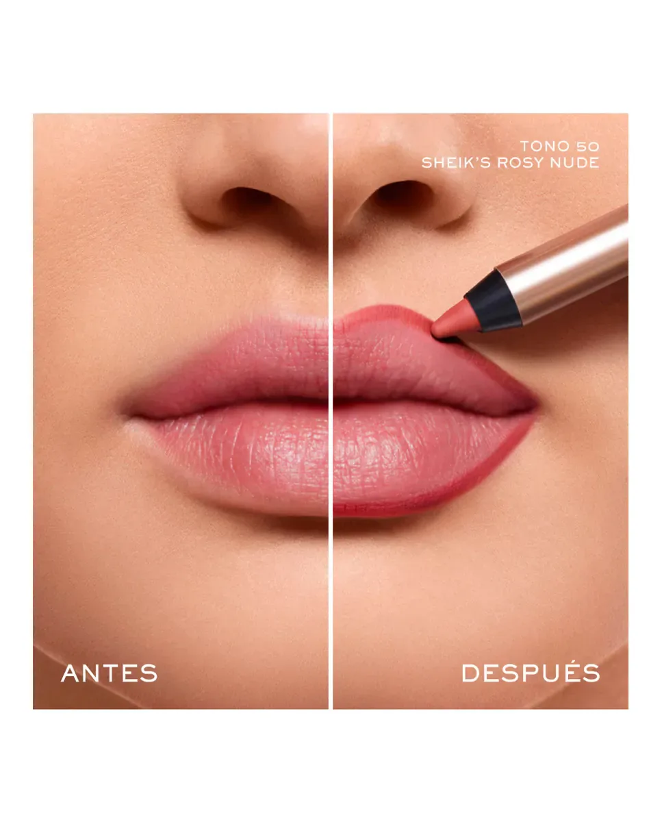 Контур для губ с матовым финишем Lip Idôle Liner Lancôme, 50 Sheik'S Rosy Nude — фото 4