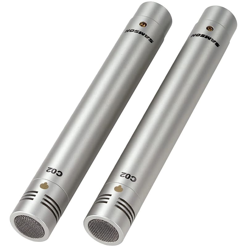 

Микрофон Samson C02 Small-Diaphragm Supercardioid Pencil Condenser Mics (Stereo Pair)