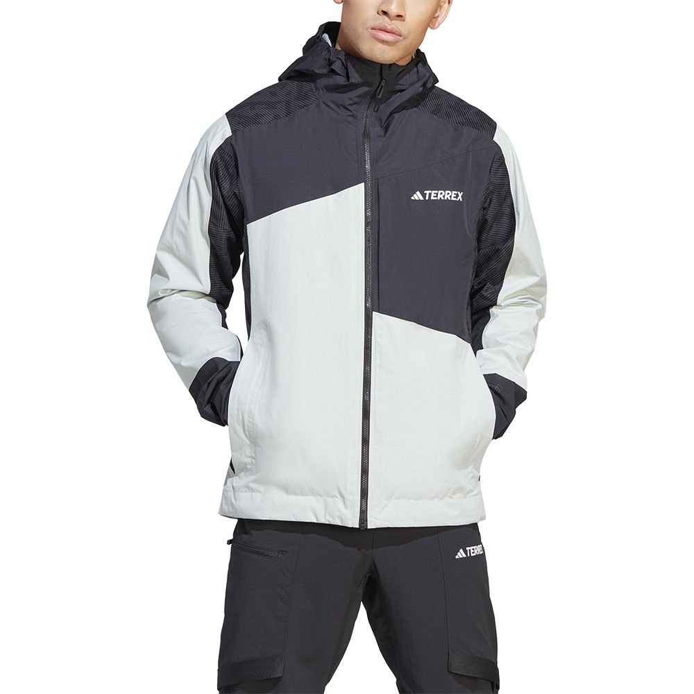 

Куртка adidas Xperior Hybrid Hoodie Rain, серый