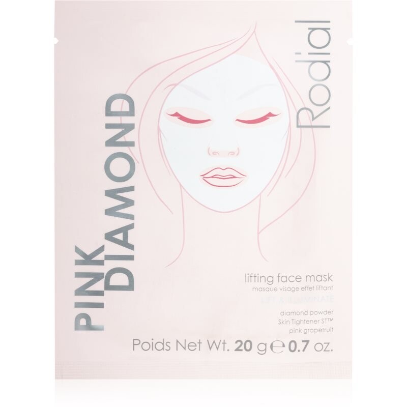 

Тканевая лифтинг-маска для лица Rodial Pink Diamond Lifting Face Mask 1 шт Inna Marka